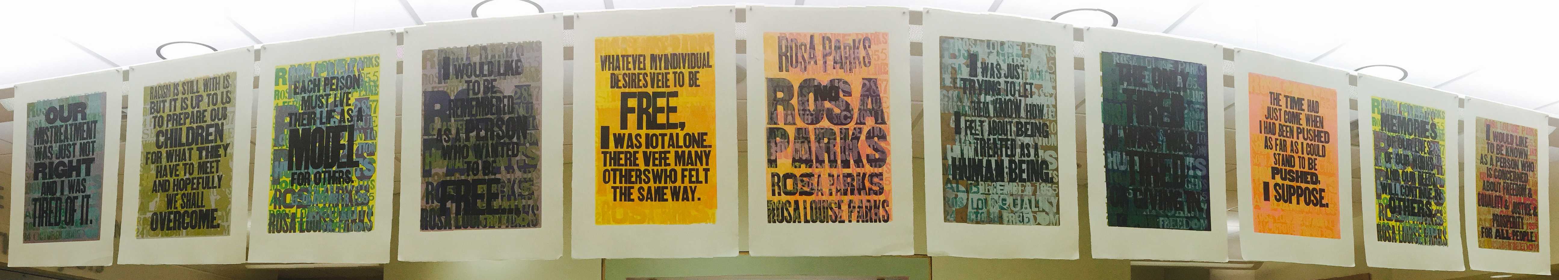 Amos Paul Kennedy, Rosa Parks Broadside Series