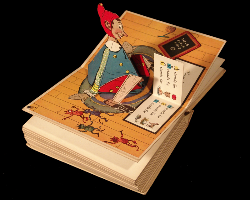 Pinocchio pop-up book