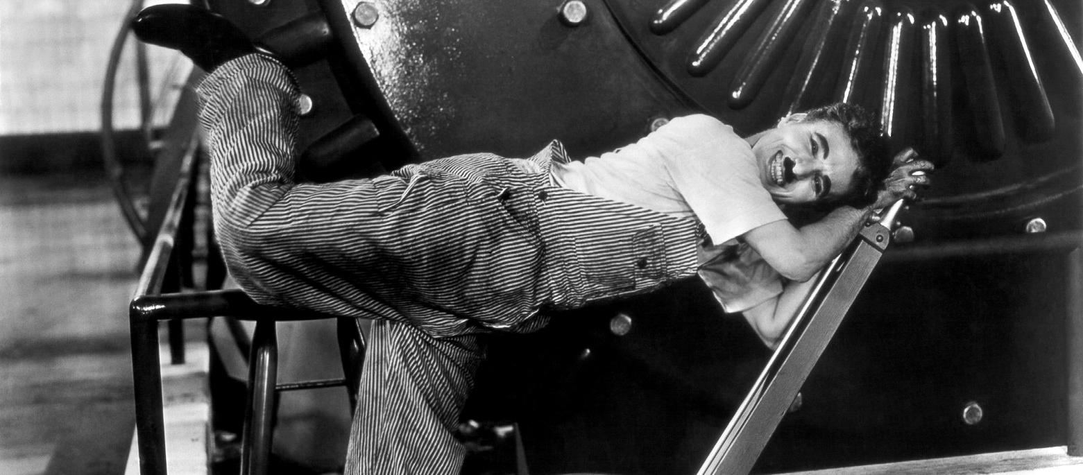 John Cutrone, Charlie Chaplin in Modern Times, 1936 